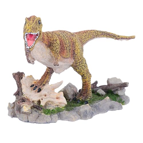 GANAZONO Simulation Dinosaurier Ornament für Aquarium und Reptilienkäfig Langlebige und Sichere Deko für Terraristische Umgebung Lebensecht Gestaltete Reptilienkäfig Zubehör Dekoration GANAZONO Simulation Dinosaurier Ornament für Aquarium und Reptilienkäfig Langlebige und Sichere Deko für Terraristische Umgebung Lebensecht Gestaltete Reptilienkäfig Zubehör Dekoration von GANAZONO