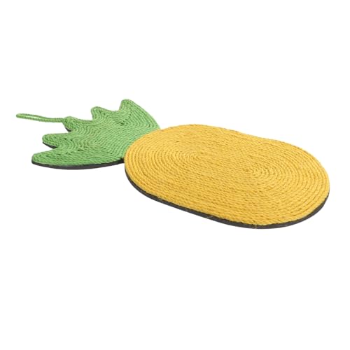 GANAZONO Sisal Katzen Griff interaktives katzenspielzeug Interactive cat Toy katzenkratzbaum Katze kratzmatte Katzenkratzer Sisal Katzen-Kratzunterlage Kätzchenspielzeug Sisalseil Yellow GANAZONO Sisal Katzen Griff interaktives katzenspielzeug Interactive cat Toy katzenkratzbaum Katze kratzmatte Katzenkratzer Sisal Katzen-Kratzunterlage Kätzchenspielzeug Sisalseil Yellow von GANAZONO