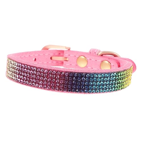 GANAZONO Sparkling Rhinestone Hundehalsband Verstellbares Hautfreundliches Katzen Und Welpenhalsband Mit Glitzersteinchen Für Tägliches Tragen Partys Und Besondere Anlässe GANAZONO Sparkling Rhinestone Hundehalsband Verstellbares Hautfreundliches Katzen Und Welpenhalsband Mit Glitzersteinchen Für Tägliches Tragen Partys Und Besondere Anlässe von GANAZONO