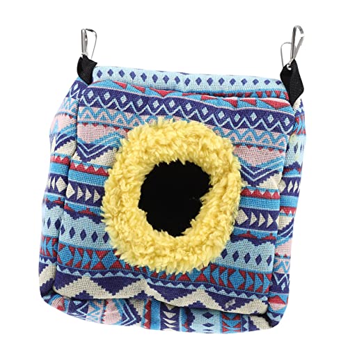 GANAZONO Squirrel Winter Nest für Hamster Meerschweinchen Warmes Haustierbett aus Strapazierfähigen Materialien für Kalte Wintertage Hängedesign für Gemütlichen Schlaf GANAZONO Squirrel Winter Nest für Hamster Meerschweinchen Warmes Haustierbett aus Strapazierfähigen Materialien für Kalte Wintertage Hängedesign für Gemütlichen Schlaf von GANAZONO
