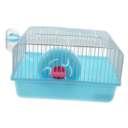 GANAZONO Tragbarer Hamsterkäfig mit Futter Wassernapf Laufrolle und Komplettzubehör Geeignet für Hamster Meerschweinchen Chinchillas und Kleine Haustiere Unterwegs GANAZONO Tragbarer Hamsterkäfig mit Futter Wassernapf Laufrolle und Komplettzubehör Geeignet für Hamster Meerschweinchen Chinchillas und Kleine Haustiere Unterwegs von GANAZONO