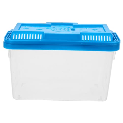 GANAZONO Tragbares Aquarium Würfel-Aquarium Kleines Fischglas Aquariumbecken Tierkäfig Kleine Aquarien Aquarium-Set Eidechsenkäfig Reptilienträger Aus Kunststoff Fischaquarium Abs Sky-Blue GANAZONO Tragbares Aquarium Würfel-Aquarium Kleines Fischglas Aquariumbecken Tierkäfig Kleine Aquarien Aquarium-Set Eidechsenkäfig Reptilienträger Aus Kunststoff Fischaquarium Abs Sky-Blue von GANAZONO