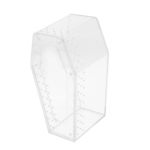 GANAZONO Transparente Aufzuchtbox mit Deckel Platzsparendes Terrarium für Kleine Reptilien Spinnen und Schildkröten Sicheres Futter und Aufbewahrungsgehäuse für Haustiere GANAZONO Transparente Aufzuchtbox mit Deckel Platzsparendes Terrarium für Kleine Reptilien Spinnen und Schildkröten Sicheres Futter und Aufbewahrungsgehäuse für Haustiere von GANAZONO