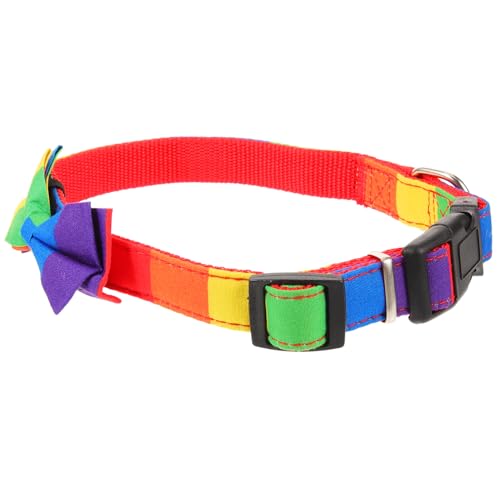 GANAZONO Verstellbarer Katzenkragen mit Bowknot Leichter Haustierkragen für Katzen und Kätzchen für Tägliche Nutzung Partys Hochzeiten und Besondere Anlässe von GANAZONO