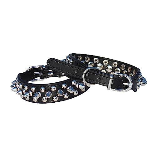 GANAZONO Verstellbares PU Hundehalsband Für Kleine Und Stilvolles Hundehalsband Für Täglichen Gebrauch von GANAZONO
