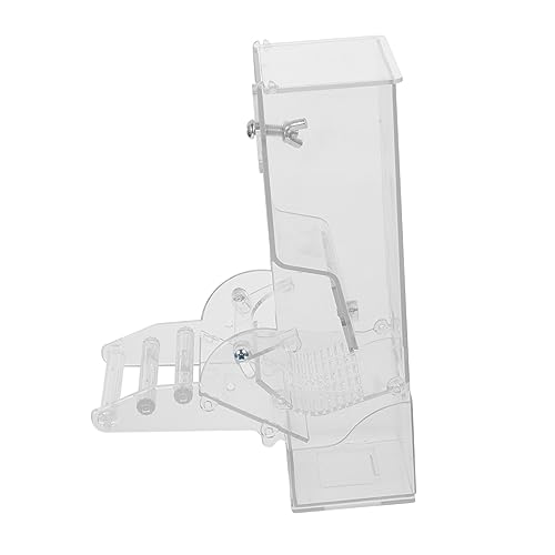 GANAZONO Vogel Futterspender Automatisch Transparent für Wellensittiche und Papageien Praktischer Futternapf mit Großer Kapazität zu Bedienen für Vogelbesitzer GANAZONO Vogel Futterspender Automatisch Transparent für Wellensittiche und Papageien Praktischer Futternapf mit Großer Kapazität zu Bedienen für Vogelbesitzer von GANAZONO