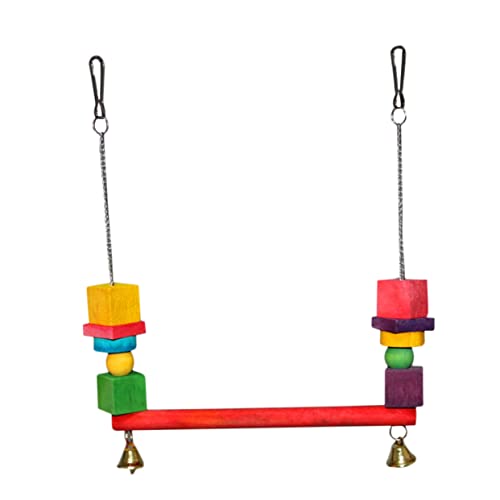 GANAZONO Vogel Spielende Holzschaukel Stehende Schaukel Papagei Hängende Ständer Toy Bite Stand Rack Hängebrücke GANAZONO Vogel Spielende Holzschaukel Stehende Schaukel Papagei Hängende Ständer Toy Bite Stand Rack Hängebrücke von GANAZONO