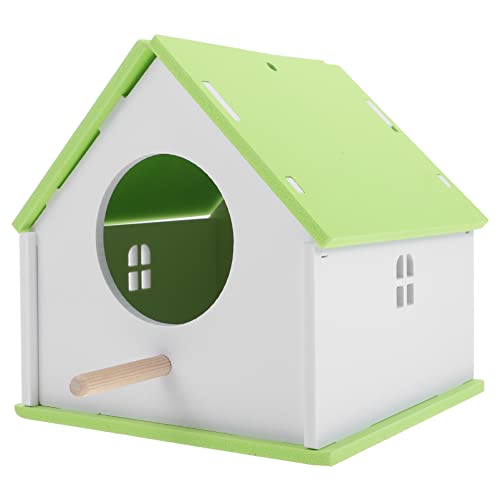 GANAZONO Vogelhaus Für Papageien Outdoor Vogelnest Mittlere Ideales Zubehör Für Gartendekoration Und Vogelpflege Und Wetterfest von GANAZONO