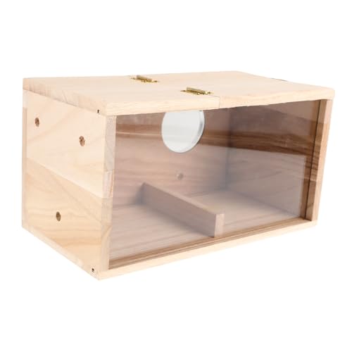 GANAZONO Vogelhaus Vogelnest Sittich Zuchtkäfig Sittichhaus Für Käfig Wellensittich Nistvögel Nest Conure Zuchtkästen Sittichnest Sittich Vogelkäfig Vogelhäuser Acryl Beige GANAZONO Vogelhaus Vogelnest Sittich Zuchtkäfig Sittichhaus Für Käfig Wellensittich Nistvögel Nest Conure Zuchtkästen Sittichnest Sittich Vogelkäfig Vogelhäuser Acryl Beige von GANAZONO