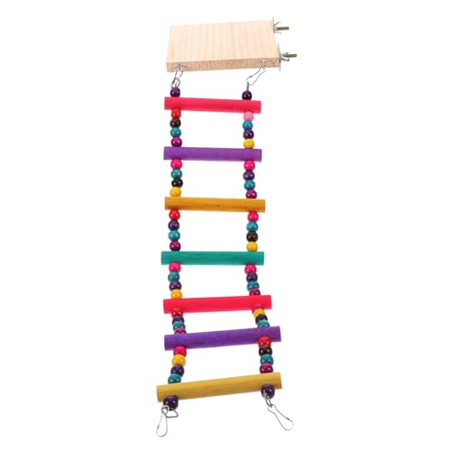 GANAZONO Vogelleiter-Spielzeug für Nymphensittiche Vogel-trittleiter Sitzstange Hölzernes Vogel-kletterspielzeug für Vögel GANAZONO Vogelleiter-Spielzeug für Nymphensittiche Vogel-trittleiter Sitzstange Hölzernes Vogel-kletterspielzeug für Vögel von GANAZONO