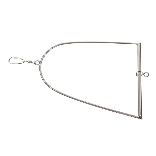 GANAZONO Wider Edelstahl-vogelspielzeug Für Wellensittiche Und Papageien Hochwertige Schwingvorrichtung Für Vogelkäfige Und Gartendekoration Für Futterstationen von GANAZONO