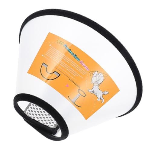 GANAZONO Weiches Und Verstellbares Katzen-genesungshalsband, Schutzkegel Für Katzen Und Hunde, Verhindert Beißen, Bequemes Hundehalsband, Haustier-schutzhalsband von GANAZONO