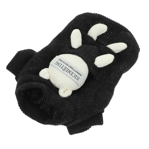 GANAZONO Winterwarmer Hundepullover aus Baumwolle Gefüttert Weiches Material Kuscheliger Hundemantel für Kleine Hunde Schützende Haustierkleidung für Kalte Tage Bequemer Hundewintermantel von GANAZONO
