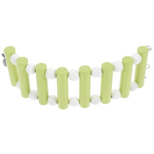 GANAZONO Wooden Hamster Climbing Bridge Chew Toy for Small Pets Easy to Clean for Hamsters Chinchillas and Rats Fun and Equipment GANAZONO Wooden Hamster Climbing Bridge Chew Toy for Small Pets Easy to Clean for Hamsters Chinchillas and Rats Fun and Equipment von GANAZONO