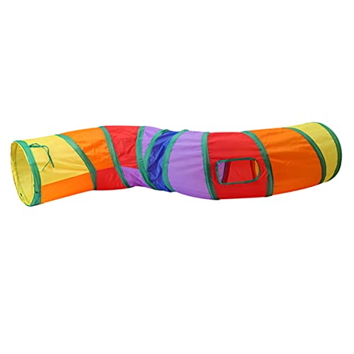 GANAZONO Rainbow Kitten Lernspielzeug Interaktiver Katzentunnel Spielprodukte Heimtierbedarf von GANAZONO