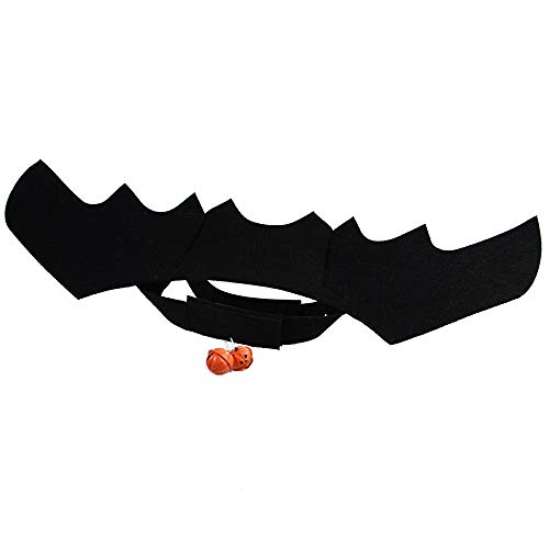 GANDUNQI Kreatives Halloween-Kostüm für Katzen und Hunde, lustiges Verwandlungs-Kostüm, Fledermausflügel mit Kürbis-Form, Zubehör für Welpen, Kätzchen, Halloween-Party, Kostümzubehör GANDUNQI Kreatives Halloween-Kostüm für Katzen und Hunde, lustiges Verwandlungs-Kostüm, Fledermausflügel mit Kürbis-Form, Zubehör für Welpen, Kätzchen, Halloween-Party, Kostümzubehör von GANDUNQI