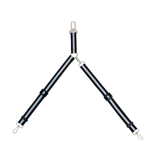 GANDUNQI Multifunktionaler Sicherheitsgurt für Haustiere, doppelköpfiger Auto-Sicherheitsgurt, ein Abschleppseil mit zwei Sicherheitsgurten, festes, ausziehbares Nylonseil, mehrfarbig optional GANDUNQI Multifunktionaler Sicherheitsgurt für Haustiere, doppelköpfiger Auto-Sicherheitsgurt, ein Abschleppseil mit zwei Sicherheitsgurten, festes, ausziehbares Nylonseil, mehrfarbig optional von GANDUNQI