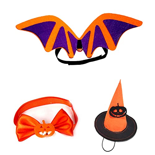 HAZARA Halloween Pet Bat Wings, Festliche lustige Hundefliege, Katze, Fledermaus, Transformationskostüm, Cosplay, Halloween, Party, Kostüm, Dekorationszubehör-orange||L HAZARA Halloween Pet Bat Wings, Festliche lustige Hundefliege, Katze, Fledermaus, Transformationskostüm, Cosplay, Halloween, Party, Kostüm, Dekorationszubehör-orange||L von GANDUNQI
