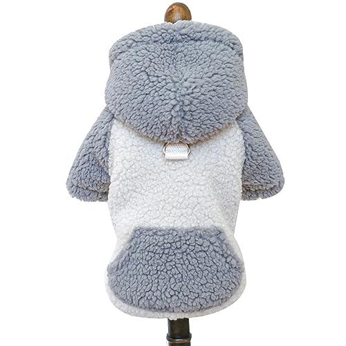 GANYKQ Haustierkleidung, warme Fleece-Sweatshirts, gebürstete Sweatshirts, Hundekleidung, Haustierzubehör, Haustierzubehör, kleiner Hunde-Kapuzenpullover GANYKQ Haustierkleidung, warme Fleece-Sweatshirts, gebürstete Sweatshirts, Hundekleidung, Haustierzubehör, Haustierzubehör, kleiner Hunde-Kapuzenpullover von GANYKQ
