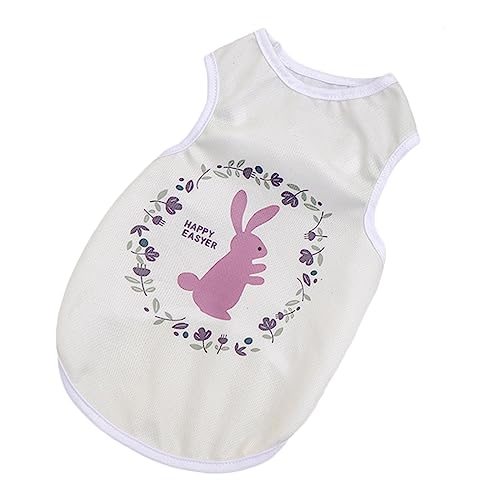 GANYKQ Hundebekleidung Happy Dog Shirt Hundeweste Welpen-Shirts Haustier-Shirt, Haustier-T-Shirt, Hunde-T-Shirt GANYKQ Hundebekleidung Happy Dog Shirt Hundeweste Welpen-Shirts Haustier-Shirt, Haustier-T-Shirt, Hunde-T-Shirt von GANYKQ
