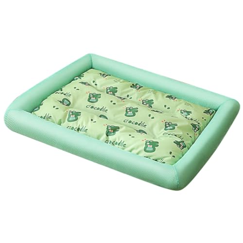 GANYKQ Hundebett für Haustiere, atmungsaktives Schlafbett, kleine Hunde, Eiskissen, Cartoon-Matte, Katzenkühlkissen, Haustierzubehör GANYKQ Hundebett für Haustiere, atmungsaktives Schlafbett, kleine Hunde, Eiskissen, Cartoon-Matte, Katzenkühlkissen, Haustierzubehör von GANYKQ