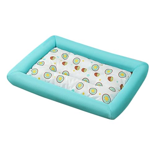 GANYKQ Hundebett für Haustiere, atmungsaktives Schlafbett, kleine Hunde, Eiskissen, Cartoon-Matte, Katzenkühlkissen, Haustierzubehör GANYKQ Hundebett für Haustiere, atmungsaktives Schlafbett, kleine Hunde, Eiskissen, Cartoon-Matte, Katzenkühlkissen, Haustierzubehör von GANYKQ