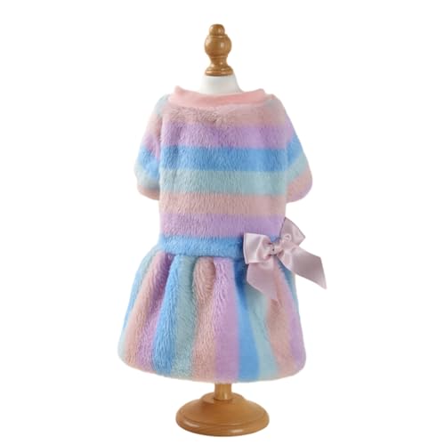 GANYKQ Hunderockkleid für große Hunde, pelziger Mantel, Hundebekleidung, Pullover, Welpen, Pyjama, Kleid, Weihnachts-Kapuzenpullover GANYKQ Hunderockkleid für große Hunde, pelziger Mantel, Hundebekleidung, Pullover, Welpen, Pyjama, Kleid, Weihnachts-Kapuzenpullover von GANYKQ