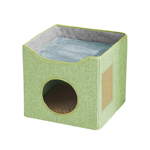 GANYKQ Katzenbett für den Innenbereich, Katze, kleine Hunde, warmes Bett, Haus, Cartoon-Welpenzelt, Bett, Kätzchenhöhle, dickes Kissen, Innenkätzchen GANYKQ Katzenbett für den Innenbereich, Katze, kleine Hunde, warmes Bett, Haus, Cartoon-Welpenzelt, Bett, Kätzchenhöhle, dickes Kissen, Innenkätzchen von GANYKQ