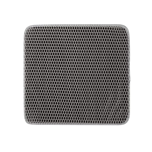 GANYKQ Katzenstreumatte, doppellagig, sichere Matte, einfache Streukontrolle, waschbar, einfach GANYKQ Katzenstreumatte, doppellagig, sichere Matte, einfache Streukontrolle, waschbar, einfach von GANYKQ