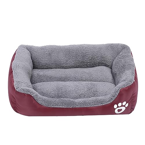 GANYKQ Kreatives Haustierbett, Fellkissen, Nest für Hunde und Katzen, weiches Plüsch, bequemes Sofa, mehrere Größen und Farben GANYKQ Kreatives Haustierbett, Fellkissen, Nest für Hunde und Katzen, weiches Plüsch, bequemes Sofa, mehrere Größen und Farben von GANYKQ