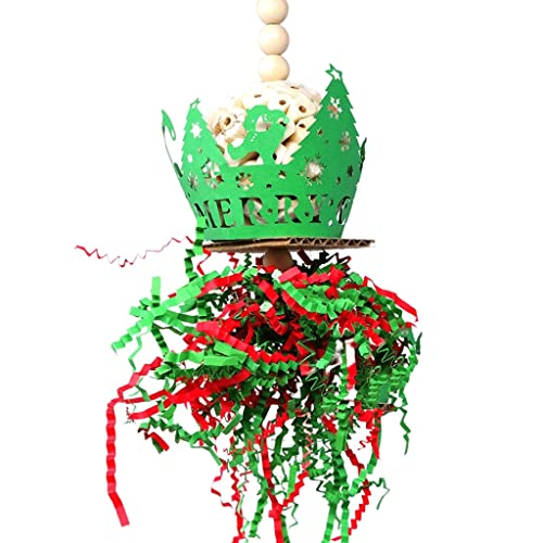 GANYKQ Papageienspielzeug Vogelspielzeug Weihnachten Vogelspielzeug Vogel Futtersuche Spielzeug Hängendes Kauspielzeug Vogelkäfig Spielzeug Futtersuche Spielzeug Papagei Spielzeug GANYKQ Papageienspielzeug Vogelspielzeug Weihnachten Vogelspielzeug Vogel Futtersuche Spielzeug Hängendes Kauspielzeug Vogelkäfig Spielzeug Futtersuche Spielzeug Papagei Spielzeug von GANYKQ