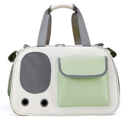 GANYKQ Reise-Outdoor-Abenteuer, Katzentragetasche, tragbare Katzen-Handtasche mit Sichtfenster, für Katzen, Welpen, Haustierbedarf GANYKQ Reise-Outdoor-Abenteuer, Katzentragetasche, tragbare Katzen-Handtasche mit Sichtfenster, für Katzen, Welpen, Haustierbedarf von GANYKQ