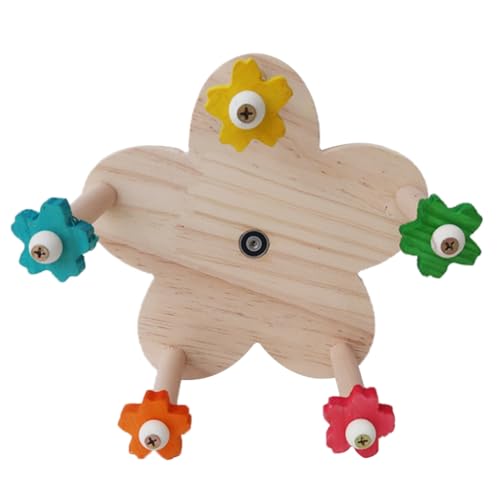 GANYKQ Vogelrad Spielzeug, Papageien Käfig Spielzeug Drehrad Spielzeug für Wellensittiche Papagei Spielzeug für Sittiche Wellensittiche Wellensittiche von GANYKQ