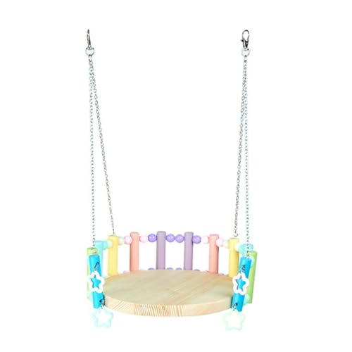 GANYKQ Vogelstange aus Naturholz, Ständer für Papageien, Sittiche, Leiter, Kratzbaum für kleine Papageien, Spielzeug GANYKQ Vogelstange aus Naturholz, Ständer für Papageien, Sittiche, Leiter, Kratzbaum für kleine Papageien, Spielzeug von GANYKQ