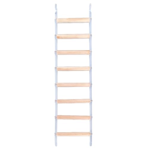 GANYKQ Vogelstange aus Naturholz, Ständer für Papageien, Sittiche, Leiter, Kratzer, für kleine Papageien, Spielzeug GANYKQ Vogelstange aus Naturholz, Ständer für Papageien, Sittiche, Leiter, Kratzer, für kleine Papageien, Spielzeug von GANYKQ