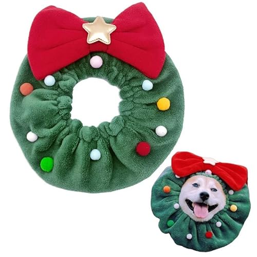 2 x Weihnachtsschal, Weihnachts-Haustier-Halsband, Weihnachts-Plüsch-Halstuch für Haustiere, Plüsch, Weihnachts-Katzenhalsband, verstellbare Halsbänder für Haustiere, Größe S 2 x Weihnachtsschal, Weihnachts-Haustier-Halsband, Weihnachts-Plüsch-Halstuch für Haustiere, Plüsch, Weihnachts-Katzenhalsband, verstellbare Halsbänder für Haustiere, Größe S von GAOCUNBING