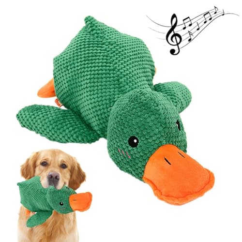 GAOCUNBING Ente Hundespielzeug, quietschendes weiches Kauspielzeug für Hunde, Stofftiere, Kauspielzeug, Weihnachtsgeschenk, Geburtstagsgeschenk, interaktives Hundespielzeug für kleine, mittelgroße und GAOCUNBING Ente Hundespielzeug, quietschendes weiches Kauspielzeug für Hunde, Stofftiere, Kauspielzeug, Weihnachtsgeschenk, Geburtstagsgeschenk, interaktives Hundespielzeug für kleine, mittelgroße und von GAOCUNBING