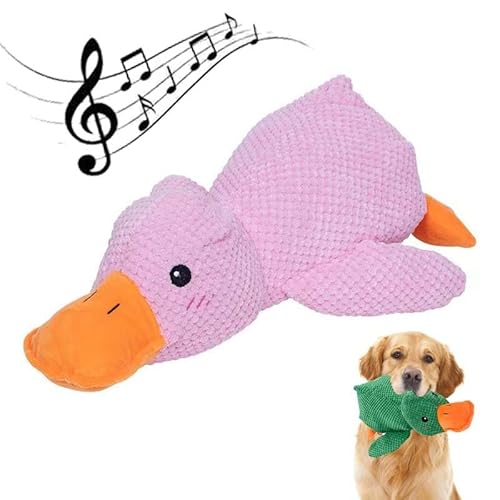 GAOCUNBING Ente Hundespielzeug, quietschendes weiches Kauspielzeug für Hunde, Stofftiere, Kauspielzeug, Weihnachtsgeschenk, Geburtstagsgeschenk, interaktives Hundespielzeug für kleine, mittelgroße und GAOCUNBING Ente Hundespielzeug, quietschendes weiches Kauspielzeug für Hunde, Stofftiere, Kauspielzeug, Weihnachtsgeschenk, Geburtstagsgeschenk, interaktives Hundespielzeug für kleine, mittelgroße und von GAOCUNBING