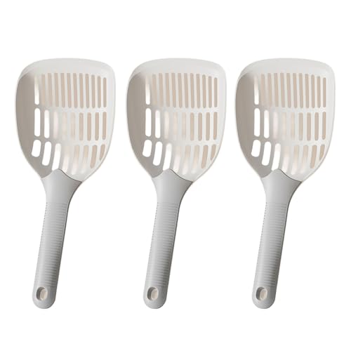 GAOFESA 3 Packungen Kätzchen-WC-Reinigungswerkzeug, Reptilien, Sandsubstrate, Schaufel, Hocker, feines Sieb für einfache Mülltrennung, hygienische Katzenstreuschaufel GAOFESA 3 Packungen Kätzchen-WC-Reinigungswerkzeug, Reptilien, Sandsubstrate, Schaufel, Hocker, feines Sieb für einfache Mülltrennung, hygienische Katzenstreuschaufel von GAOFESA