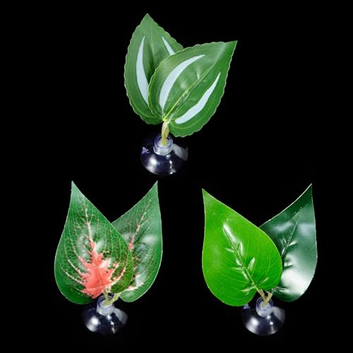 GAOFESA Dekorative künstliche Wasserpflanze, Hotelpflanze, Ornamente, Aquarien, Bäume für Reptilien-Enthusiasten, Reptilien, Terrarien, Dekoration, 3 Stück GAOFESA Dekorative künstliche Wasserpflanze, Hotelpflanze, Ornamente, Aquarien, Bäume für Reptilien-Enthusiasten, Reptilien, Terrarien, Dekoration, 3 Stück von GAOFESA