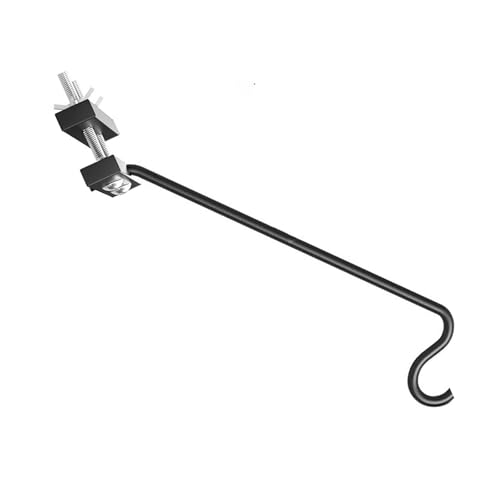 GAOFESA Drehbarer Pflanzenaufhänger aus massivem Stahl, Hängekorb aus Stahl, für Outdoor-Dekoration, Vogelfutterspender, Aufhänger GAOFESA Drehbarer Pflanzenaufhänger aus massivem Stahl, Hängekorb aus Stahl, für Outdoor-Dekoration, Vogelfutterspender, Aufhänger von GAOFESA