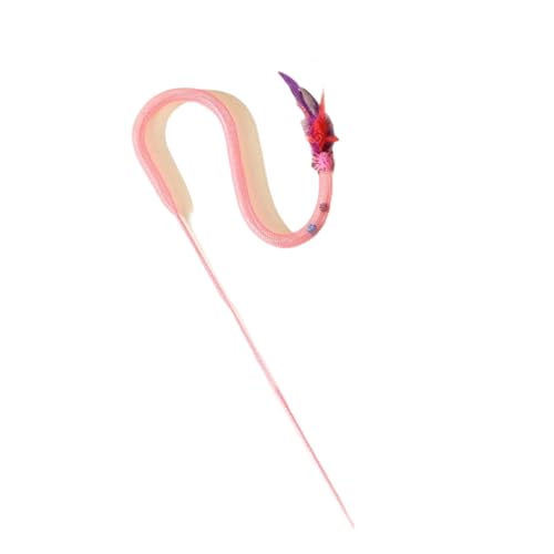 GAOFESA Elastics Rope Teaser Zauberstab, Spielzeug beißfest, Katzenspielzeug, interaktives Katzenspielzeug zur Förderung der Gesundheit mit Haltbarkeit, Aktivitätsverstärker für Katzen GAOFESA Elastics Rope Teaser Zauberstab, Spielzeug beißfest, Katzenspielzeug, interaktives Katzenspielzeug zur Förderung der Gesundheit mit Haltbarkeit, Aktivitätsverstärker für Katzen von GAOFESA