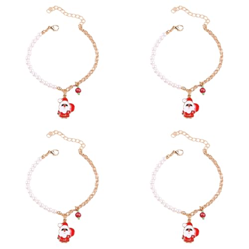 GAOFESA Elegante Haustier-Halskette mit Charm-Anhänger, verstellbarer Halsschmuck für Katzen und Hunde, Weihnachtsfeier, Haustier-Halskette GAOFESA Elegante Haustier-Halskette mit Charm-Anhänger, verstellbarer Halsschmuck für Katzen und Hunde, Weihnachtsfeier, Haustier-Halskette von GAOFESA