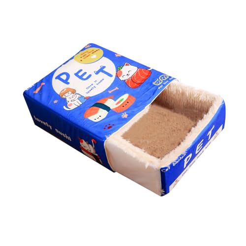 GAOFESA Haustierbett, Versteck waschbar, mit Umschlag, für Hunde und Katzen, weiches Höhlensofa, Haus, Plüsch, Schlaflösung GAOFESA Haustierbett, Versteck waschbar, mit Umschlag, für Hunde und Katzen, weiches Höhlensofa, Haus, Plüsch, Schlaflösung von GAOFESA