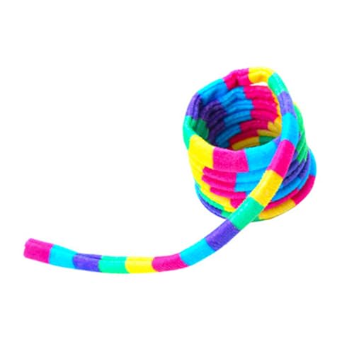 GAOFESA Interaktives, buntes Regenbogen-gestreiftes Plüsch-Teleskop-Katzenspielzeug macht Neugier und bietet stundenlange Unterhaltung, interaktives Katzenspielzeug GAOFESA Interaktives, buntes Regenbogen-gestreiftes Plüsch-Teleskop-Katzenspielzeug macht Neugier und bietet stundenlange Unterhaltung, interaktives Katzenspielzeug von GAOFESA
