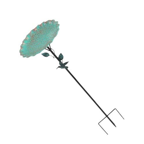 GAOFESA Outdoor Vogelbadschale Mit Vogelschmuck Für Garten Dekore Dekore Metallkonstruktion Stallstaffel Basis GAOFESA Outdoor Vogelbadschale Mit Vogelschmuck Für Garten Dekore Dekore Metallkonstruktion Stallstaffel Basis von GAOFESA