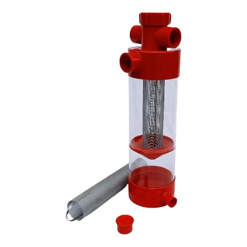 GAOFESA Professionelles Edelstahl Fisch Fäkalentfernung Für Salzwasserriffe Aquarium Teich Terrarium Paludarium Verbessert Wasserqualität Wartung von GAOFESA