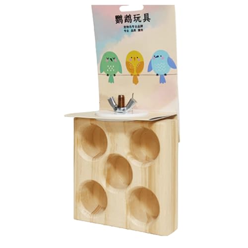 Papageien-Futterspender und Spielstation für Papageien, Intelligenz, verbesserndes Spielzeug für Papageien und lustige, sichere Futterspender für Papageien Papageien-Futterspender und Spielstation für Papageien, Intelligenz, verbesserndes Spielzeug für Papageien und lustige, sichere Futterspender für Papageien von GAOFESA