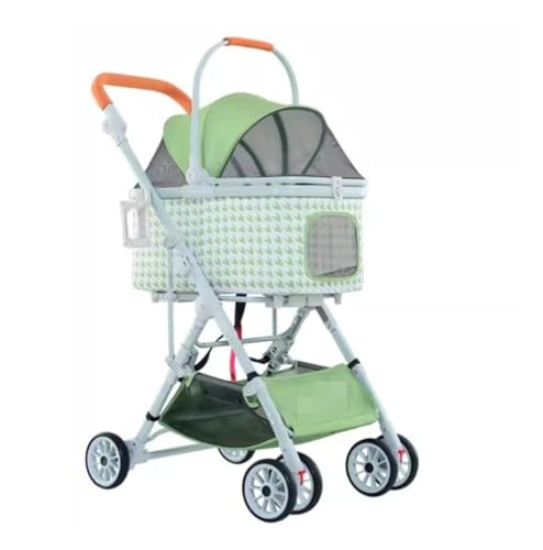 Hundewagen Hunde Kinderwagen 3-in-1-Hunde-Kinderwagen, 4-Rad, Faltbarer Haustier-Katzen-Kinderwagen Mit Abnehmbarem Träger, Aufbewahrungskorb Für Kleine, Mittelgroße Katzen Und Hunde Hundebuggy Hunder Hundewagen Hunde Kinderwagen 3-in-1-Hunde-Kinderwagen, 4-Rad, Faltbarer Haustier-Katzen-Kinderwagen Mit Abnehmbarem Träger, Aufbewahrungskorb Für Kleine, Mittelgroße Katzen Und Hunde Hundebuggy Hunder von GAOJUNAN