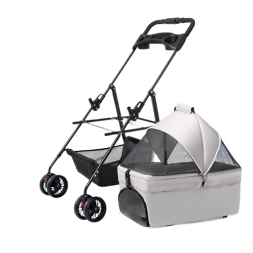 Hundewagen Hunde Kinderwagen Faltbarer Haustier-Kinderwagen, Hunde-Kinderwagen, Abnehmbarer Katzen-Kinderwagen Mit Aufbewahrungskorb Und Getränkehalter Für Kleine Und Mittelgroße Hunde Hundebuggy Hund Hundewagen Hunde Kinderwagen Faltbarer Haustier-Kinderwagen, Hunde-Kinderwagen, Abnehmbarer Katzen-Kinderwagen Mit Aufbewahrungskorb Und Getränkehalter Für Kleine Und Mittelgroße Hunde Hundebuggy Hund von GAOJUNAN